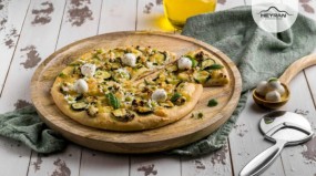 طرز تهیه پیتزا سبزیجات رژیمی برای گیاه خواران | سالم، خوش طعم و آسان